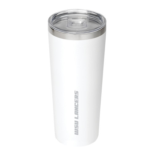  Thor Vacuum Insulated White Tumbler 22oz - WSU Lancers