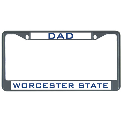  Dad Metal License Plate Frame in Black - Dad