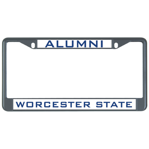  Alumni Metal License Plate Frame in Black - Alumni