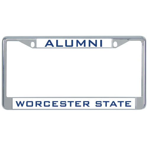  Alumni Metal License Plate Frame in Chrome - Alumni