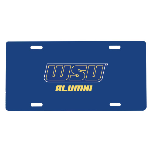  License Plate - Alumni