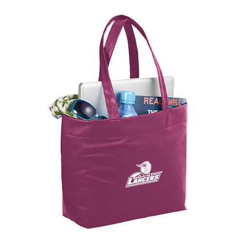  Fine Society Berry Computer Tote - Primary Mark