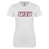 Thumbnail image for  Next Level Womens White Boyfriend Tee