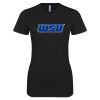 Thumbnail image for  Next Level Womens Black Boyfriend Tee