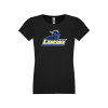 Thumbnail image for  Next Level Girls Black Fashion Fit T Shirt