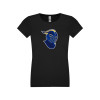 Thumbnail image for  Next Level Girls Black Fashion Fit T Shirt