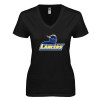 Thumbnail image for  Next Level Womens Black Ideal V Tee