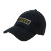 Thumbnail image for  Black Unstructured Adjustable Low Profile Hat