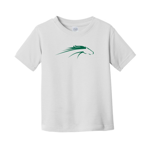 Toddler White T Shirt - William Peace University Pacer Head