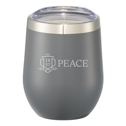  Corzo Vacuum Insulated Charcoal Cup 12oz - Primary Shield HorizontalEngraved