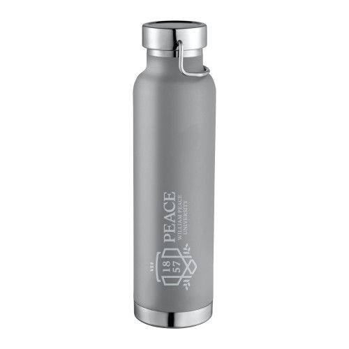  Thor Copper Vacuum Insulated Grey Bottle 22oz - Formal Shield HorizontalEngraved