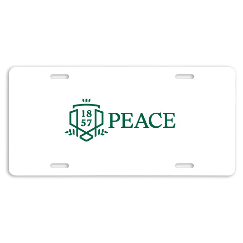  License Plate - Primary Shield Horizontal