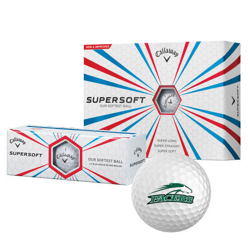  Callaway Supersoft Golf Balls 12/pkg - Arched Pacers w/ Pacer