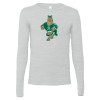 Thumbnail image for  Bella + Canvas Ash Grey Jersey Cotton Long Sleeve T Shirt