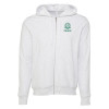 Thumbnail image for  Bella + Canvas Ash Grey Full Zip Hood