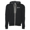 Thumbnail image for  Bella + Canvas Dark Grey Heather Full Zip Hood