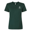 Thumbnail image for  Bella + Canvas Womens Forest Green Relaxed Cotton T Shirt