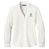 Thumbnail image for  Brooks Brothers Womens Off White Long Sleeve Ruffle Collar Blouse