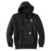 Thumbnail image for  Carhartt Black Rain Defender Paxton Hooded Zip Sweatshirt
