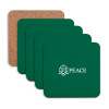Thumbnail image for  Hardboard Coaster w/Cork Backing 4/set