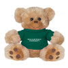 Thumbnail image for  Plush Big Paw 8 1/2 inch Brown Bear w/Dark Green Shirt