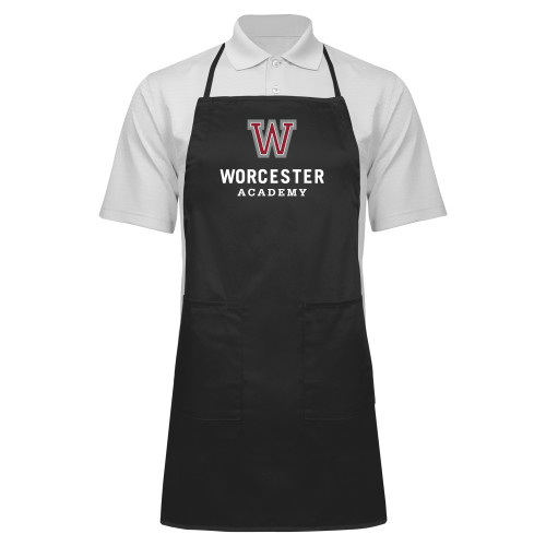  Full Length Black Apron - Worcester Academy
