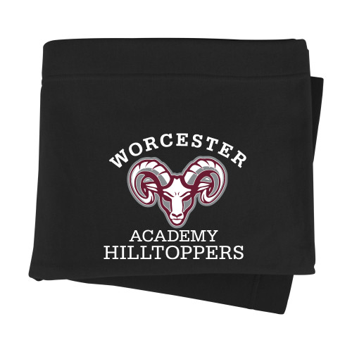  Black Sweatshirt Blanket - Primary Mark