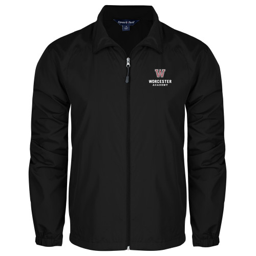 Black Full Zip Wind Jacket - Worcester Academy