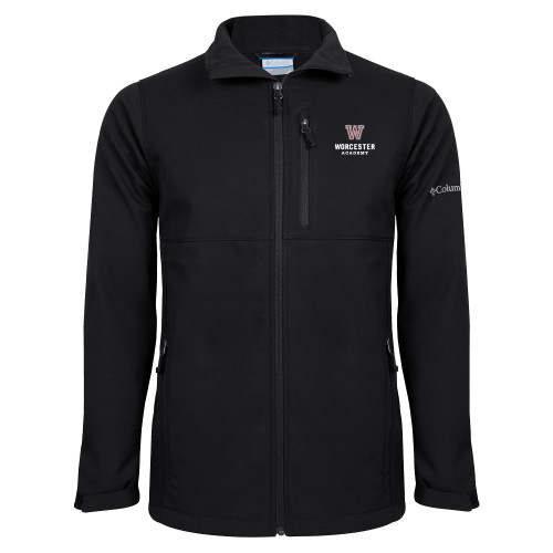  Columbia Black Ascender Softshell Jacket - Worcester Academy