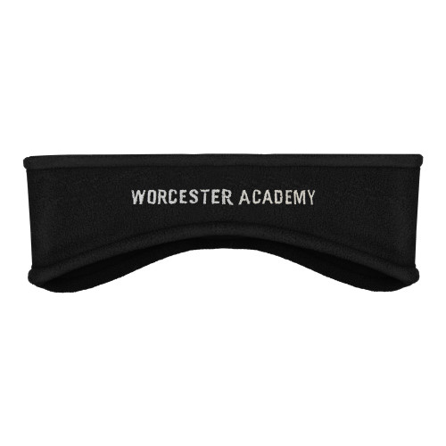  Black Stretch Fleece Headband - Worcester Academy