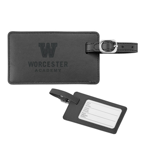  Neoskin Black Luggage Tag - Worcester Academy  Engraved