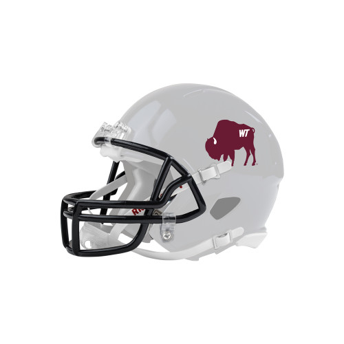  Riddell Replica White Mini Helmet - WT Branded Buffalo