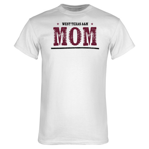  White T Shirt - West Texas A&M Mom