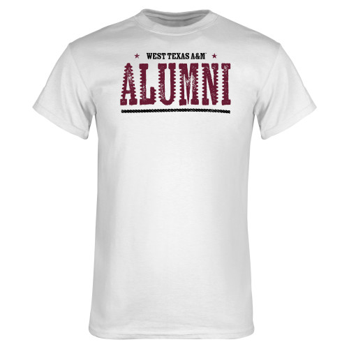  White T Shirt - West Texas A&M Alumni