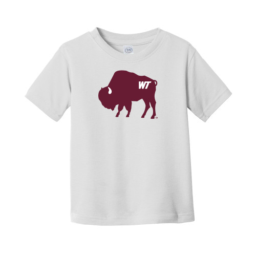  Toddler White T Shirt - WT Branded Buffalo