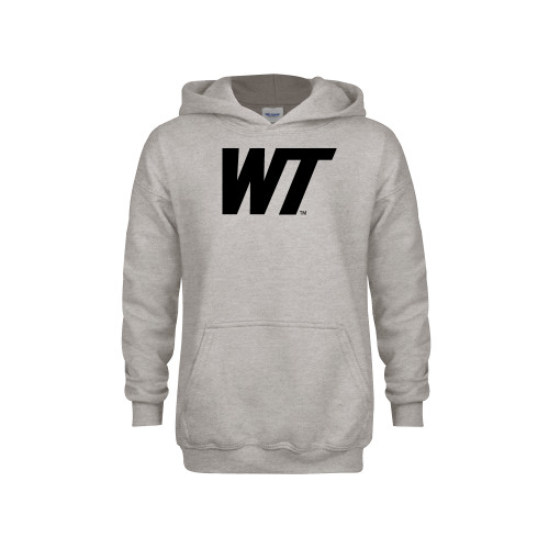  Youth Grey Fleece Hood - West Texas A&M Primary Mark