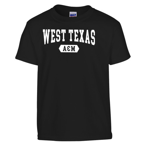  Youth Black T Shirt - West Texas A&M Collegiate