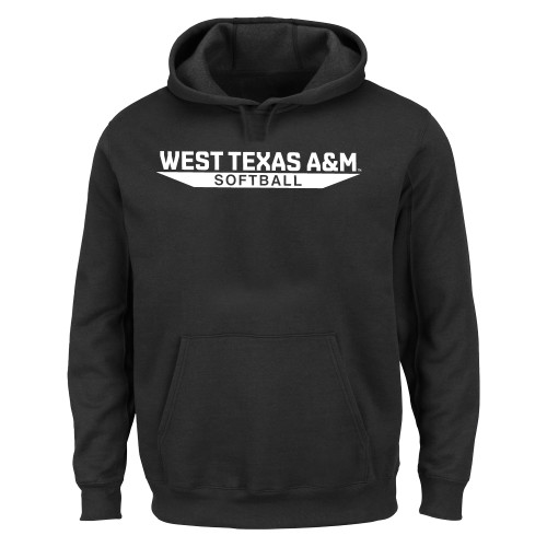  Extended Black Hoodie - West Texas A&M - Softball