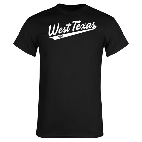  Black T Shirt - West Texas A&M Script