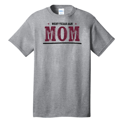  Extended Athletic Heather T Shirt - West Texas A&M Mom