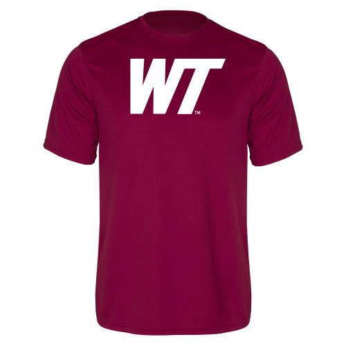  Maroon Performance Tee - West Texas A&M Primary Mark