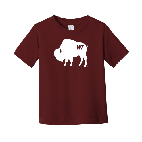  Toddler Maroon T Shirt - WT Branded Buffalo
