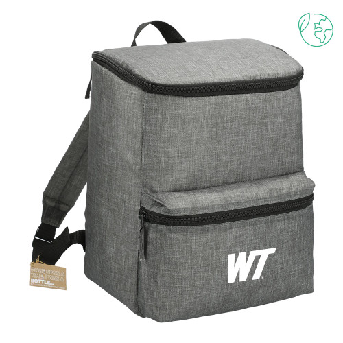  Excursion Charcoal Recycled 20 Can Backpack Cooler - West Texas A&M Primary Mark