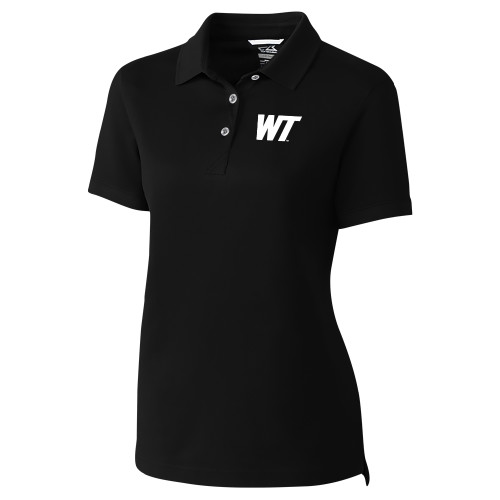  C&B Womens Black Advantage Polo - West Texas A&M Primary Mark