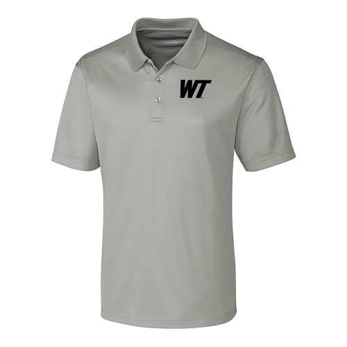  C&B Silver Clique Ice Pique Polo - West Texas A&M Primary Mark