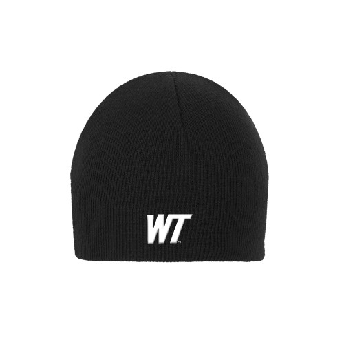  Black Knit Beanie - West Texas A&M Primary Mark