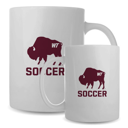  Full Color White Mug 15oz - WT Buffalo Soccer