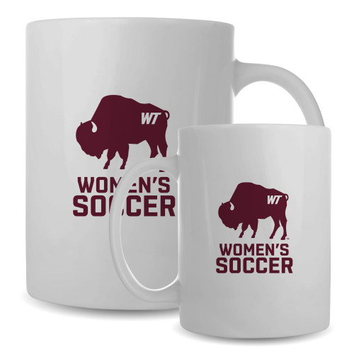  Full Color White Mug 15oz - WT Buffalo Womens Soccer