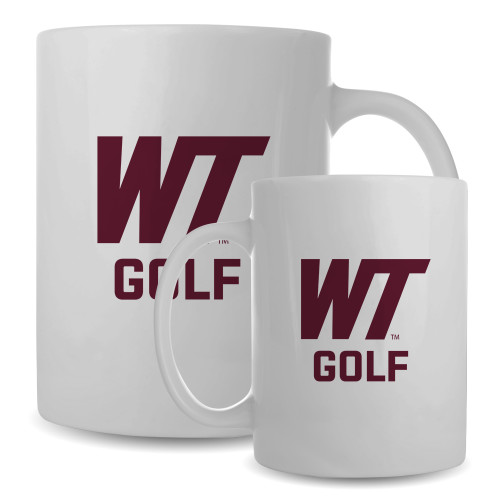  Full Color White Mug 15oz - WT Golf