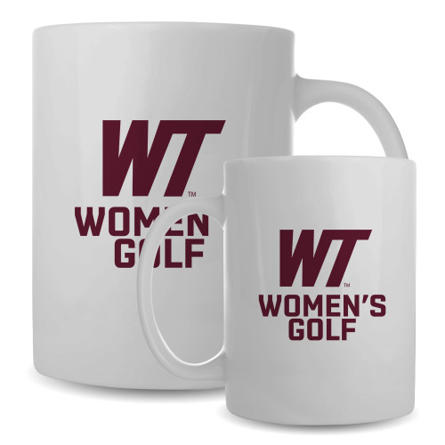  Full Color White Mug 15oz - WT Womens Golf